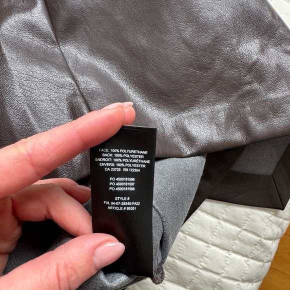 Aritzia faux wrap mini skirt - Picture 8 of 8